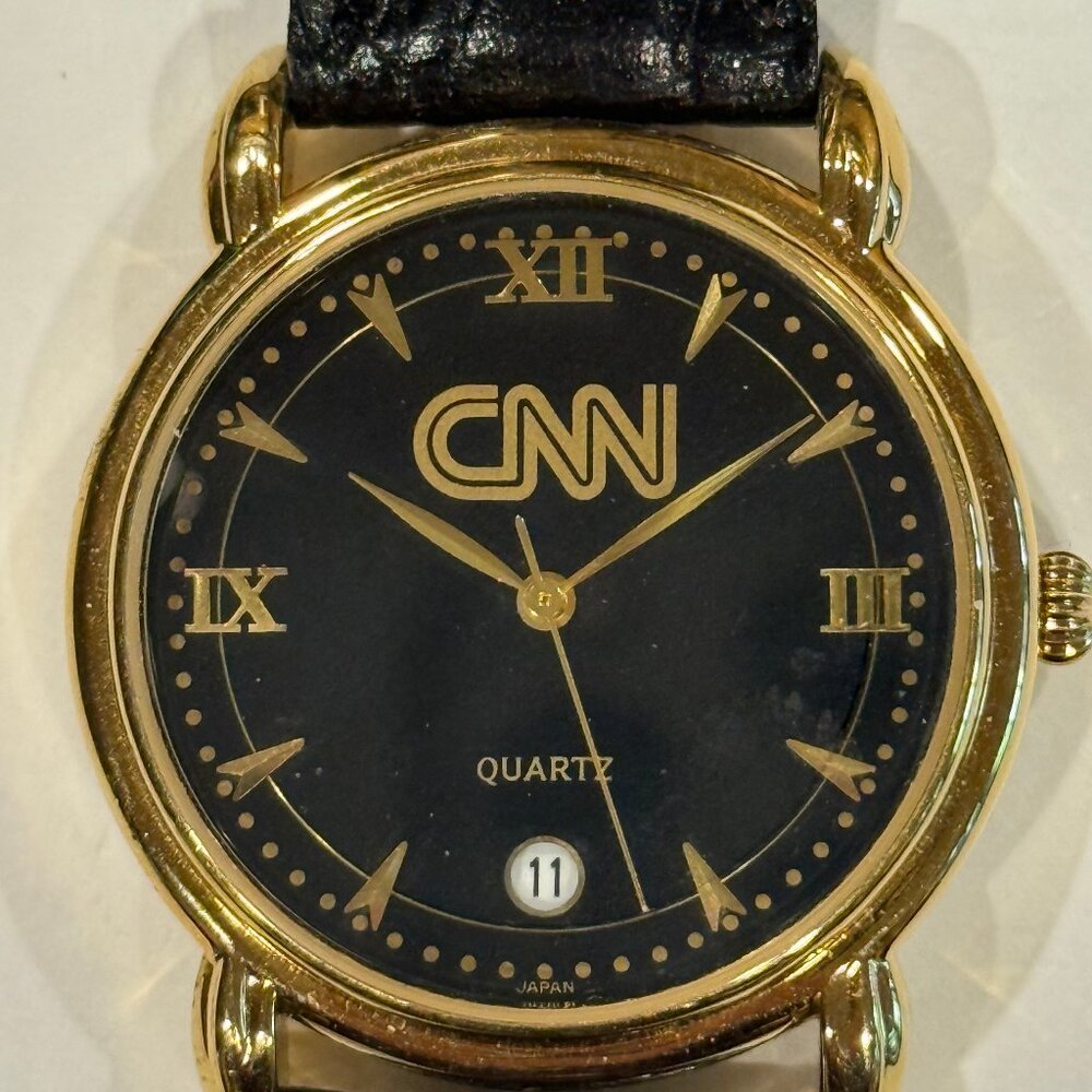 CNN Quartz Watch - Like New with Stickers
